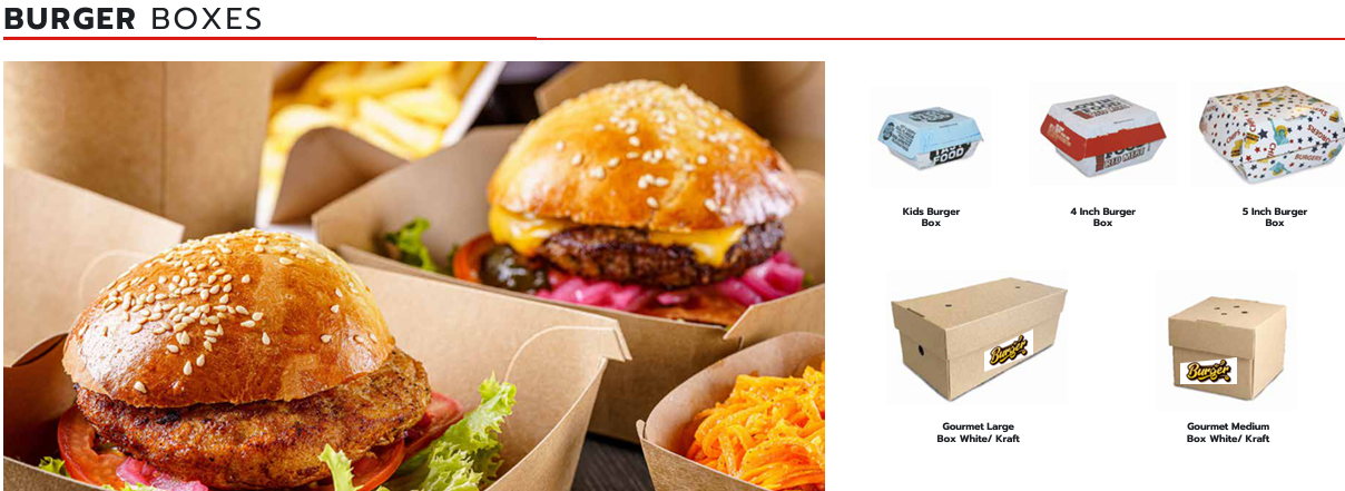 burger boxes